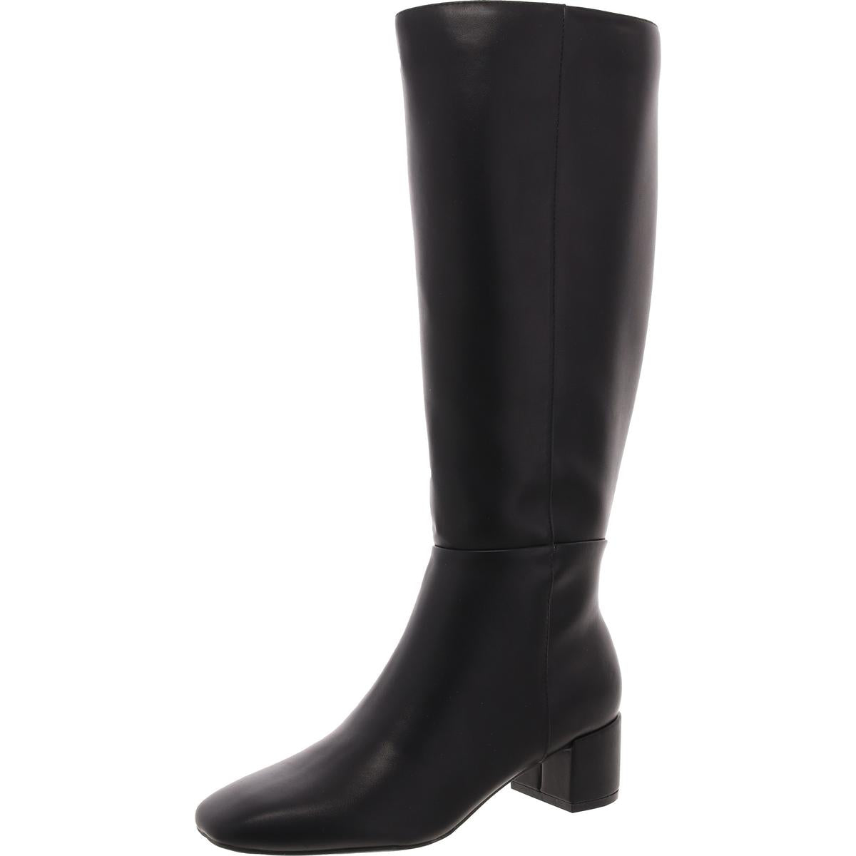 ADDYSON3 Cushioned Footbed Faux Leather Knee-High Boots