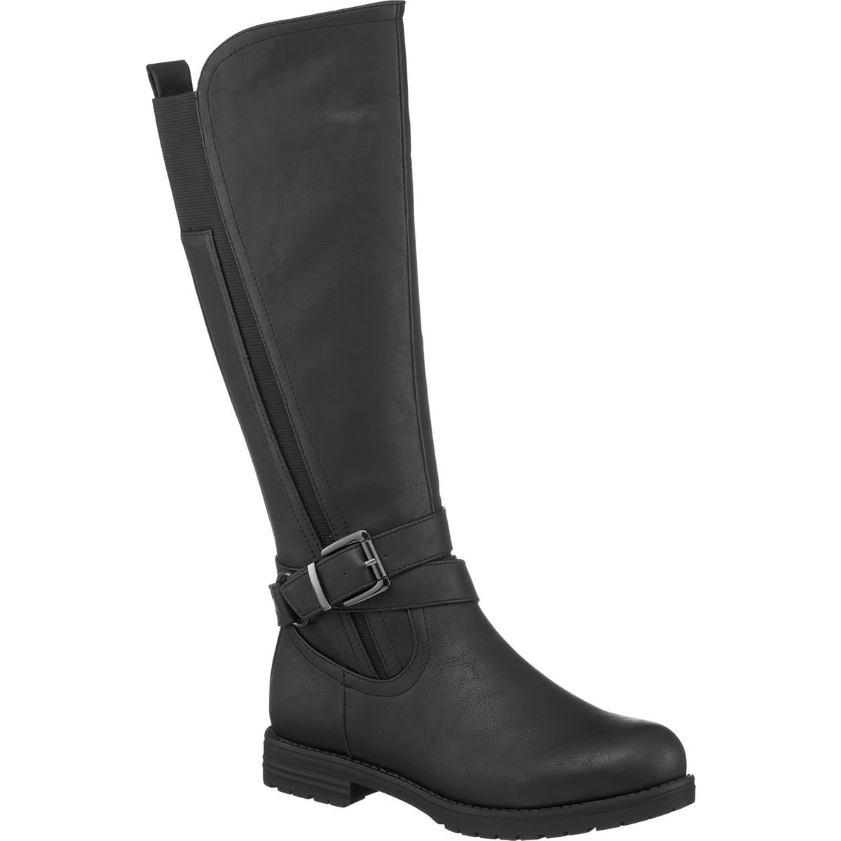 Aston Faux Leather Knee-High Boots