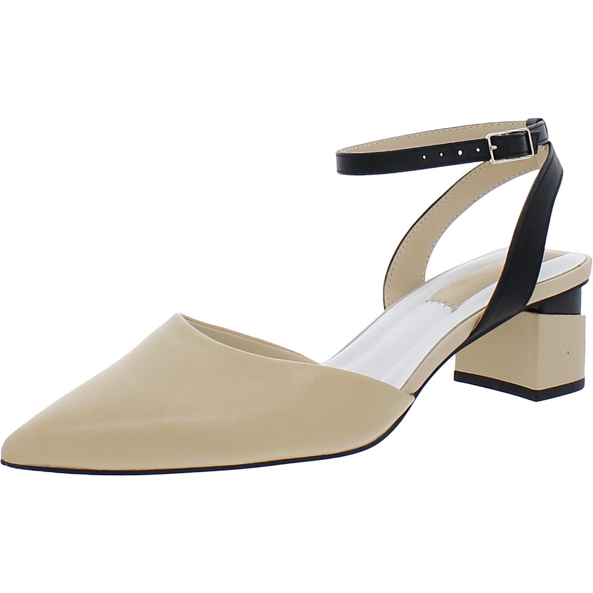 Naya Leather Pointed Toe Pumps