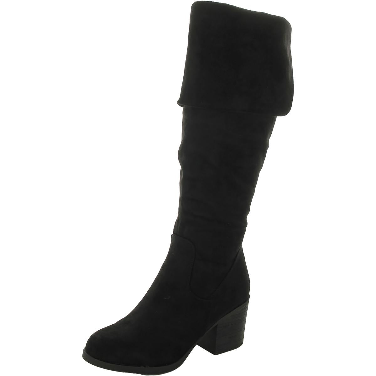 Sana Faux Suede Over-The-Knee Boots