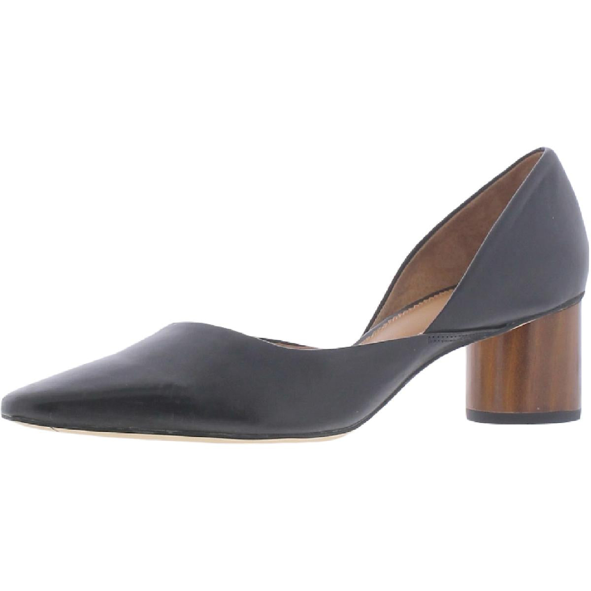 Rita Leather Padded Insole D'Orsay Heels