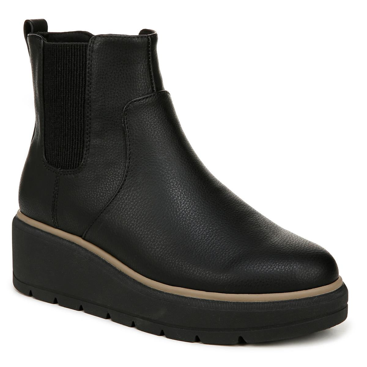Nice Max Up Stretch Faux Suede Chelsea Boots