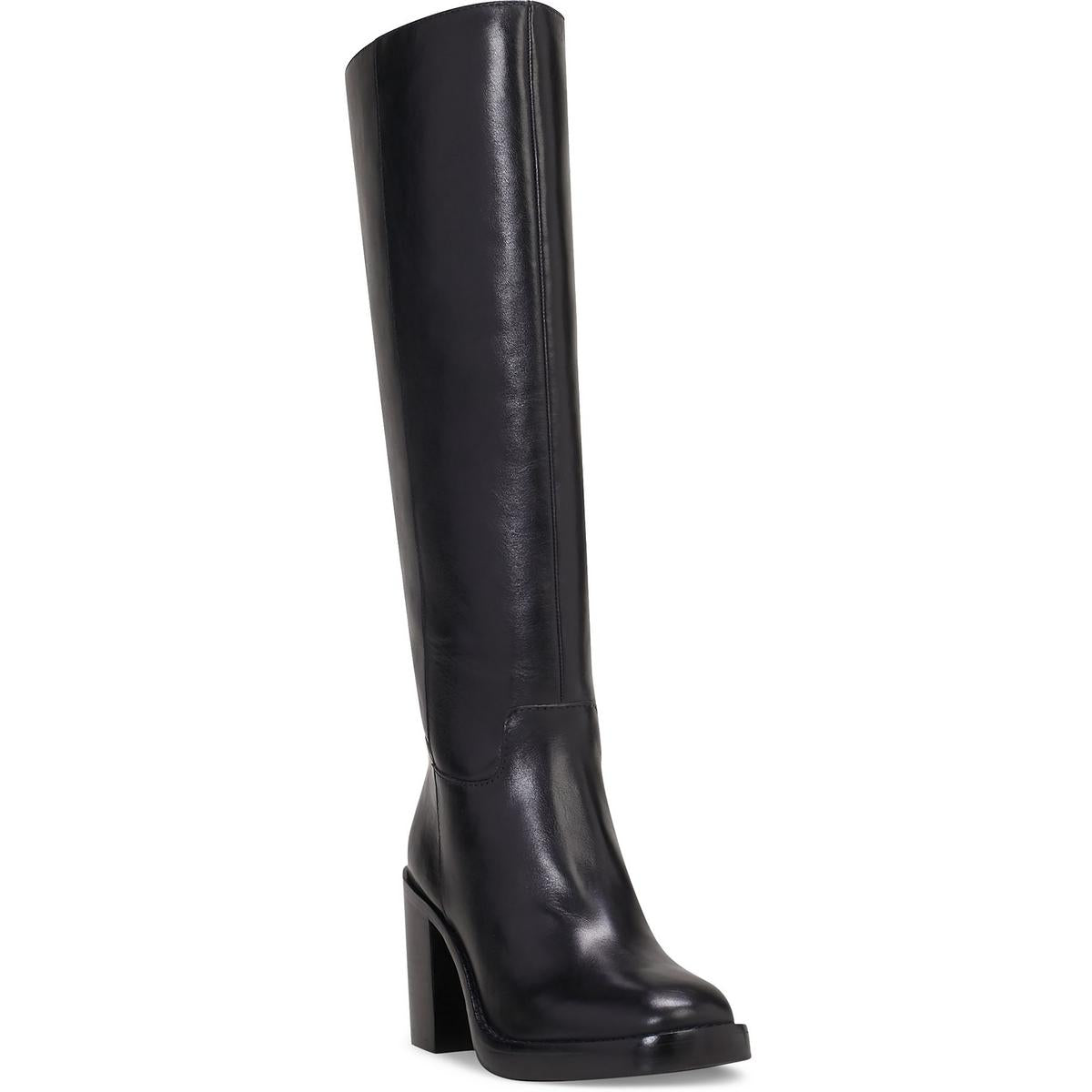 Gibi 4 Extra Wide Calf Leather Knee-High Boots