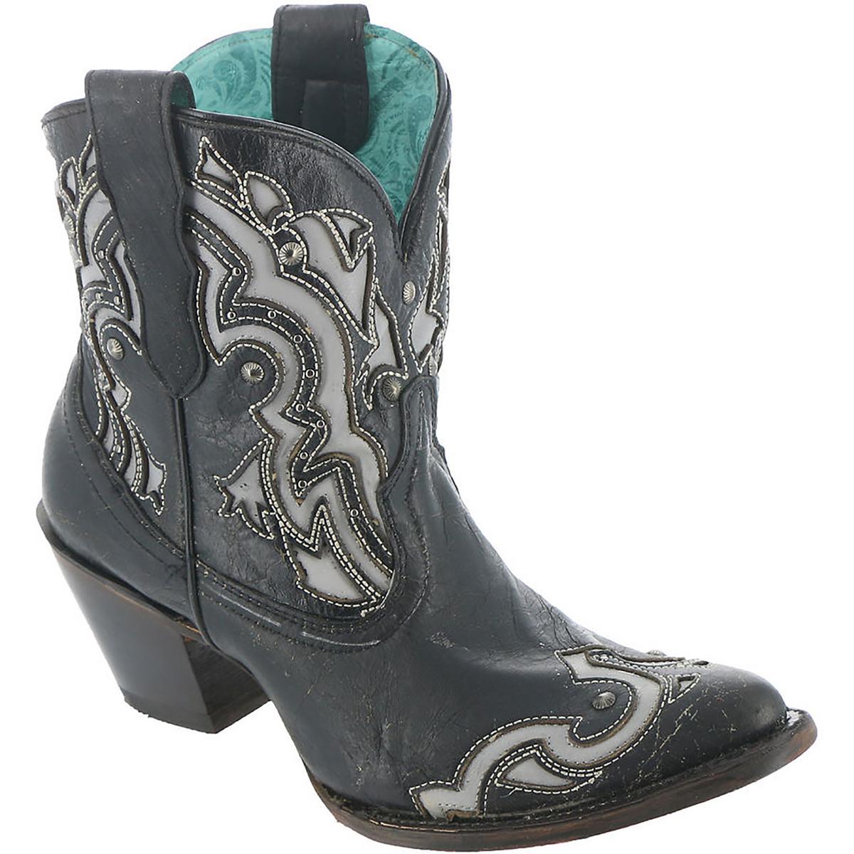 Leather Studded Cowboy, Western Boots