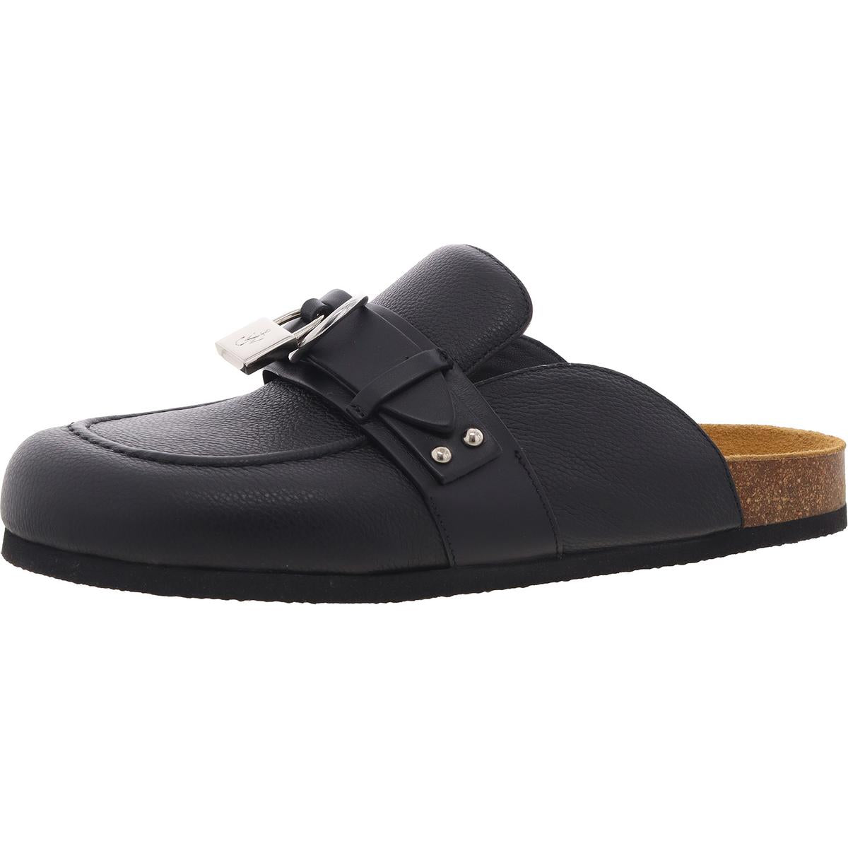Punk Loafer Buckle Leather Loafers
