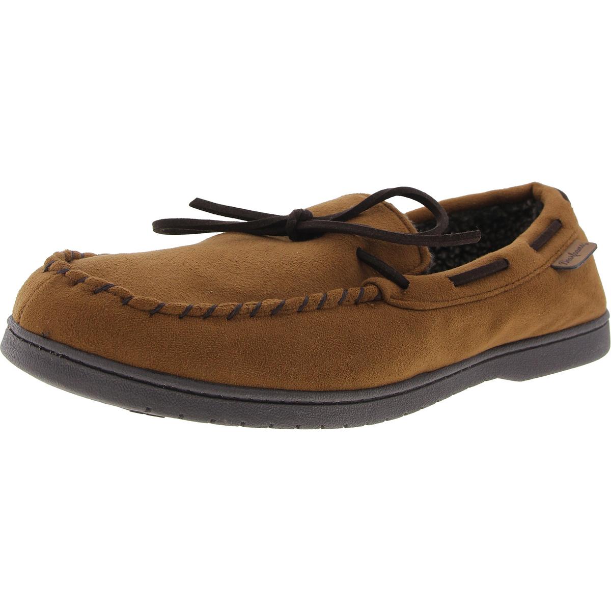 Faux Fur Faux Suede Loafer Slippers