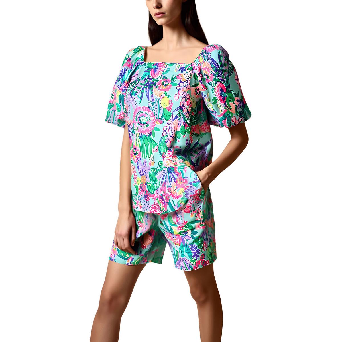 Printed Cotton Blouse